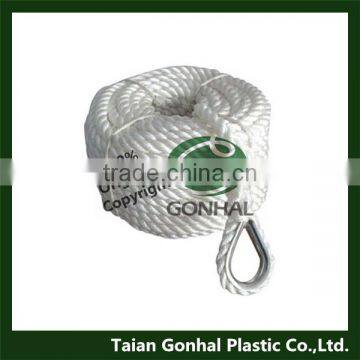 Gonhal Nylon 3 Strands Twisted Rope 10mmx100m