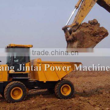 Mini Dumper Truck, MIni Site Dumper 5 Ton FCY50 4X4 With Cab photo-2
