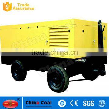 Mining Use Diesel Mobile Air Compressor With Best Price For Jack Hammer