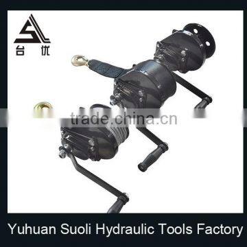Manufacturing 1200lbs Galvanized Manual Mooring Winch With Belt photo-5