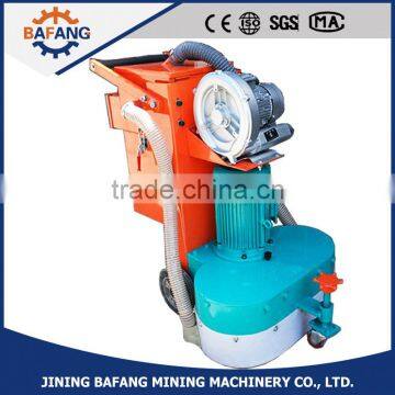 dual-disc concrete floor grinding machine with vacuum