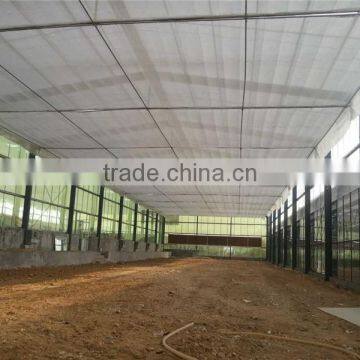 Galvanized Steel Frame Multi Span Agricultural Greenhouse for Sale