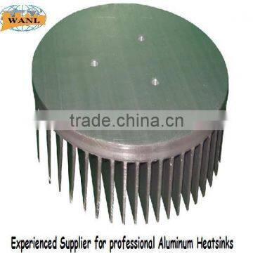 CNC machining extruded aluminum heatsink for large power LED