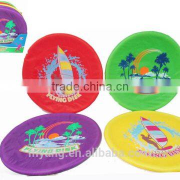 Supply Wholesale Various Promotional Frisbee /Summer kids beach game soft water frisbee