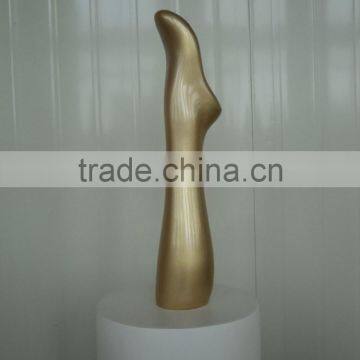 2015 Hot sales female mannequin feet fiberglass female mannequin