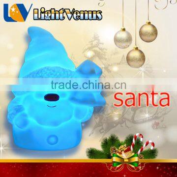 manufactuer direct sale OEM led night lightSanta christmas led decorate night light