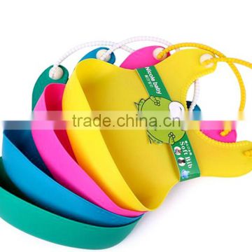 Waterproof Silicone Baby Bib Feeding Tray