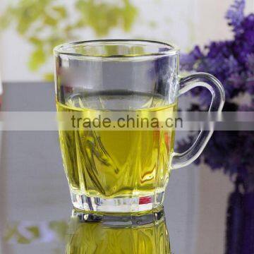 Haonai wholesale FDA crystal rock glass mug