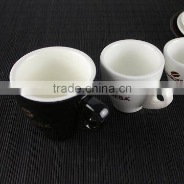 2017 Custom Wholesale Ceramic Porcelain Coffee Espresso Cup and Saucer