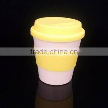 Biodegradable Plant Fiber Coffee Cup photo-3