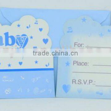 Supply fashion cute Party Invitation card