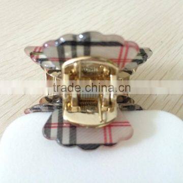 Fashion Hair Accessories 4.5CM Acetata Flower Hair Claw For Women photo-3