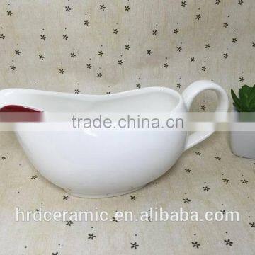 Stocked Tableware Wholesale Ceramic Sauce Boat photo-2