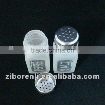 Salt Pepper Oil and Vinegar Set With Rack photo-3