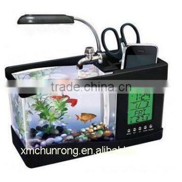 Plastic Fascinations USB Mini Desktop Fish Tank Aquarium photo-2