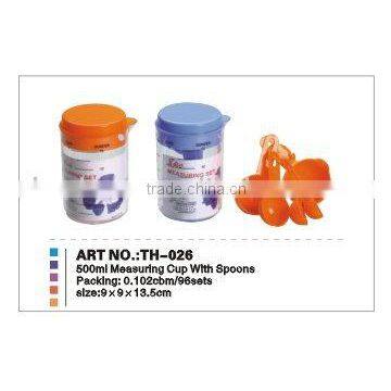 measuring cup, 500ml measuring cup with spoons