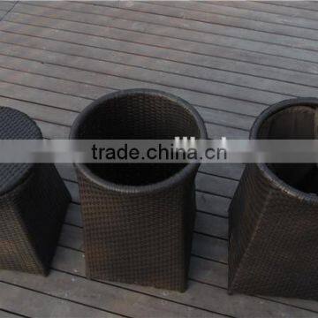 Cheap Alumi Garden PE Rattan Hamper Storage Boxs photo-6