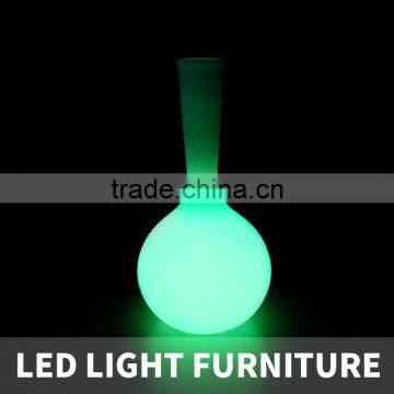 Indoor and Outdoor Plastic LED Glowing Decorative Flower Vase Light photo-5