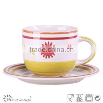 Cup Saucer Silk Screen High Quality Modern Design Top Sale Whloe Sale photo-3