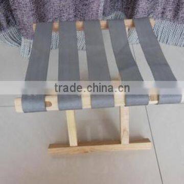 Custom Handmade Wooden Bar Stool Pine Solid Wooden Stool CN photo-4