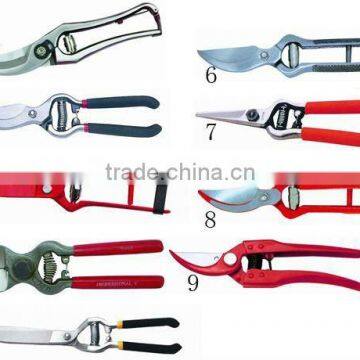 forged hand garden grass pruning shear, pruner,garden apple fruit shear, hedge shear ,iron scissors, secateurs hand tool