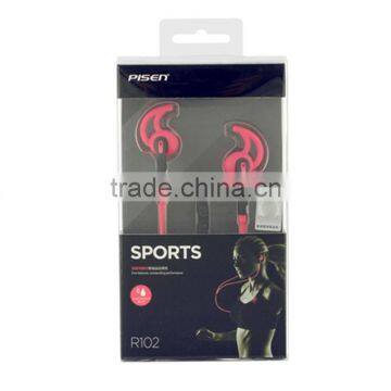 Pisen NEW 2017 1.3m 4.3ft Cable Shock Proof Anti Drop Sweat Resistant In-ear Wired Sport Earphone With Mic for IPhone Android photo-4