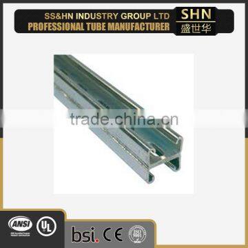 The competitive price of c section galvanised channel steel