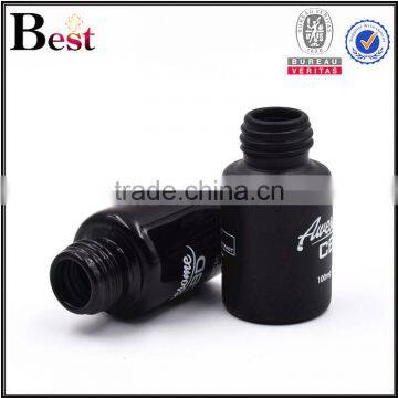 Cosmetic Packaging 7ml Screen Printing Children Proof Big Dropper Bottle Perfume Matt Black Glass Perfume Bottle China photo-4
