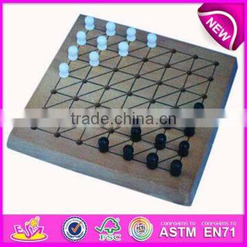 2015 Top wooden checker toy for kids,Wooden checker board games for children,wooden checker set for family board games WJ277124