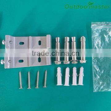 3x1.8M Folding Screen Patio Privacy Divider Black Side Retractable Awning photo-5