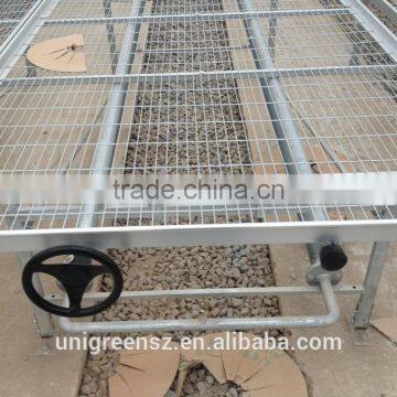 Horticultural Greenhouse Seedbed Seed Bench for Roses