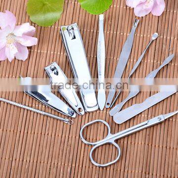 BYU01 Unique 10pcs Stainless Steel Lady Manicure Sets photo-3