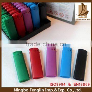 Refillable electronic solid color painting chidren resistant Win lighter