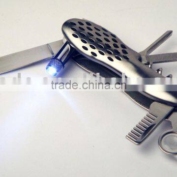 New Multi Function Knife With LED Light and Magnifier/Promotion Knife/Multi Tool ( G009 )