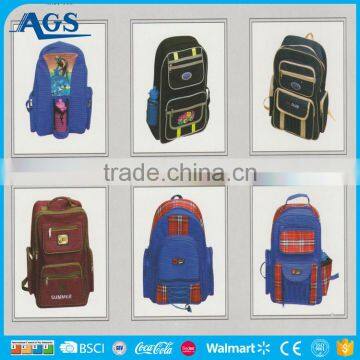 Alibaba China wholesale cavas school bag cheap