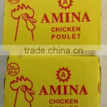 halal chicken seasoning cube, chicken bouillon cubes