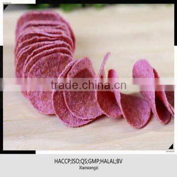 Fried Purple potato chips