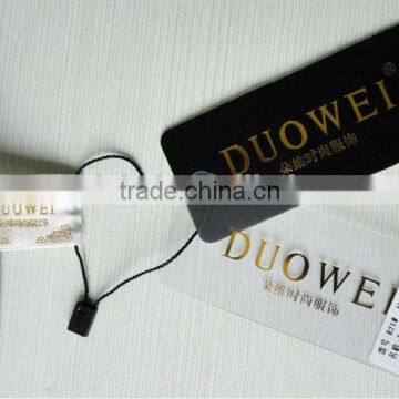 2017 New China Jeans Paper Hang Tag Design With String photo-2
