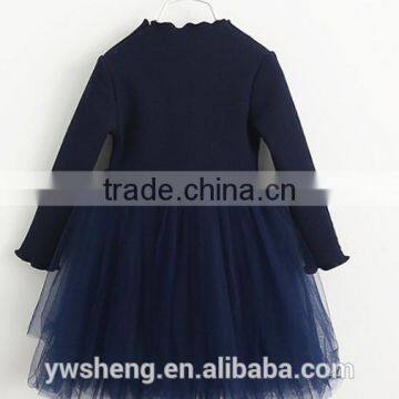The New Autumn and Winter Children 's Clothing Girls' Long - Sleeved Lace Dress photo-4