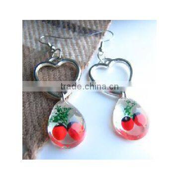 New Products 2015 Fleur de Lis Football Charm Dangle Earring for Crowd photo-6