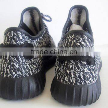 Black and White Upper Training Black Outsole EVA Sneakers Shoes Men photo-5