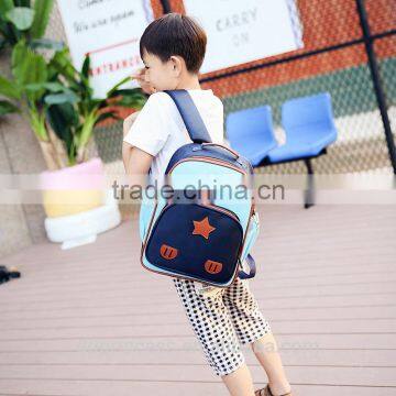 2017 Children Backpack School Student Big Size Girl Bag Star Pattern Travel Boy Bag photo-4