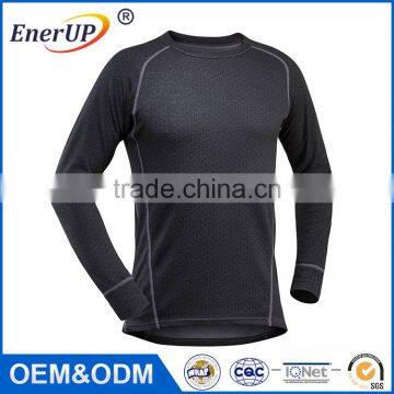 2017 High Quality Mens Long Sleeved Breathable Sport Wear T Shirt photo-3