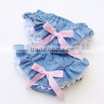 Wholesale Girls Ruffle Shorts Kids Underwear Bloomers Baby