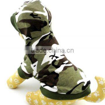 camouflage Pet Puppy Shirt Pet Clothes Vest T Shirt