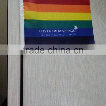 Printed Rainbow Flag photo-2