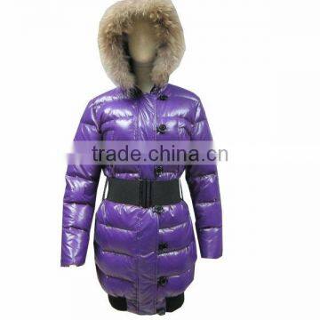 Waterproof & Breathable Long Ladies Down Jackets photo-4