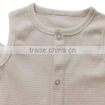 Wholesale 100% Organic Romper Baby Summer Baby Onesie Custom Printing photo-4