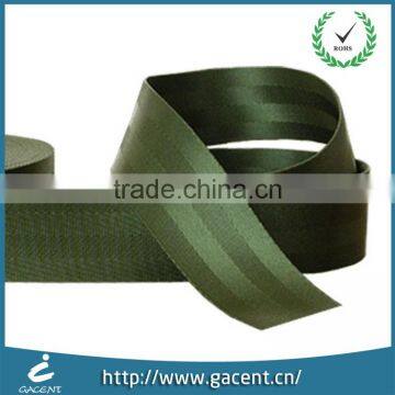 2" Black Flat Nylon Webbing Seat Belt photo-2