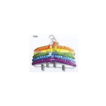 satin clothes hanger